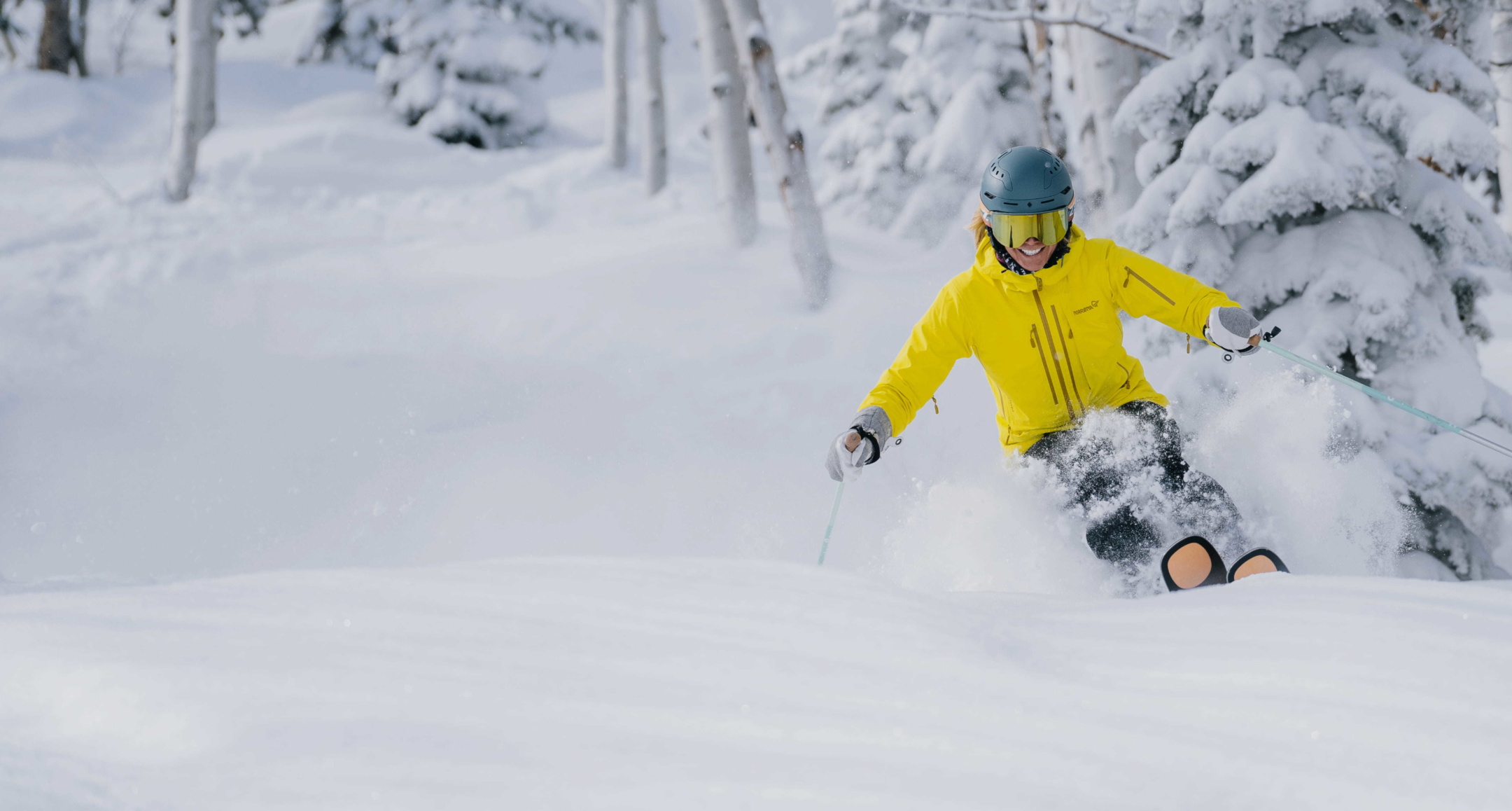 How it works - Powder skiing