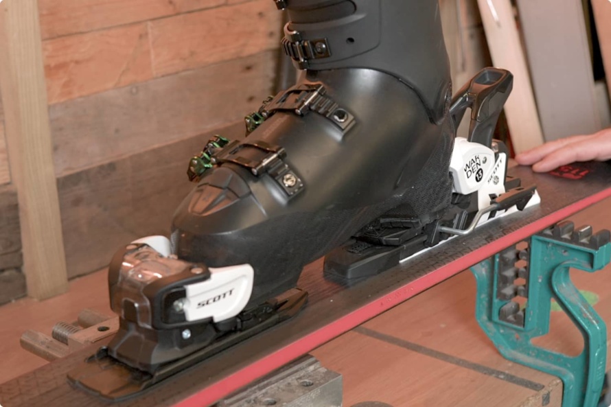 mat Remarkable Explanation how to adjust ski boots in bindings distortion  loss Simulate