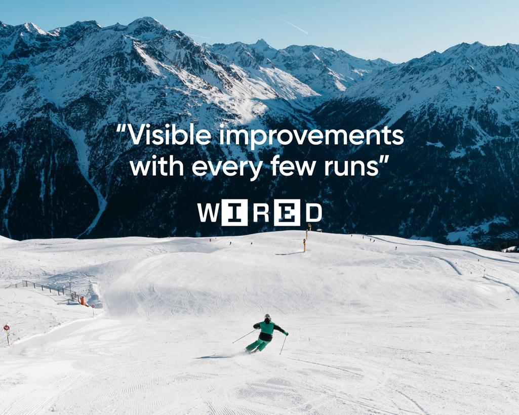 Visible improvements with every run - Wired